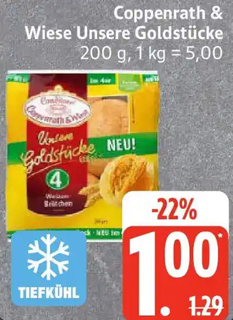 Edeka Coppenrath & Wiese Unsere Goldstücke Angebot