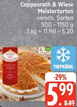 Edeka Coppenrath & Wiese Meistertorten Angebot