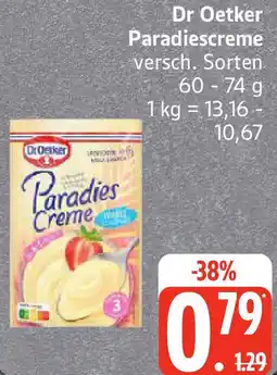 Edeka Dr Oetker Paradiescreme Angebot