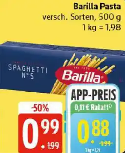 Edeka Barilla Pasta Angebot