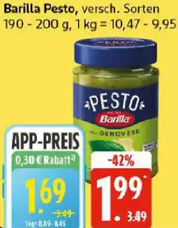 Edeka Barilla Pesto Angebot
