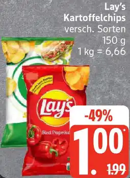 Edeka Lay's Kartoffelchips Angebot