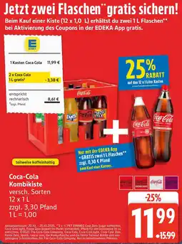 Edeka Coca-Cola Kombikiste Angebot