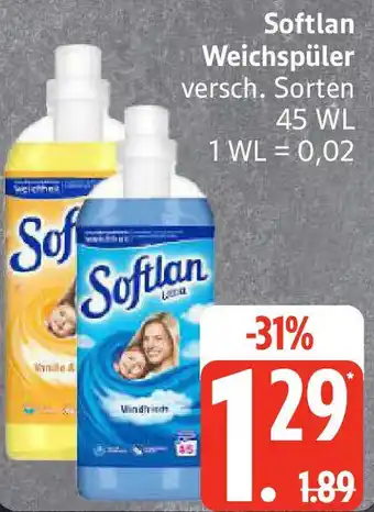 Edeka Softlan Weichspüler Angebot