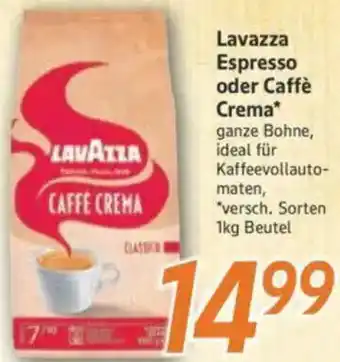 inkoop Lavazza Espresso oder Caffè Crema Angebot
