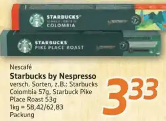 inkoop Nescafé Starbucks by Nespresso Angebot