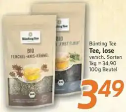 inkoop Bünting Tee, lose Angebot