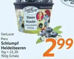 inkoop SanLucar Peru Schlumpf Heidelbeeren Angebot