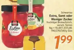 inkoop Schwartau Extra, Samt oder Weniger Zucker Angebot