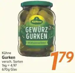 inkoop Kühne Gurken Angebot