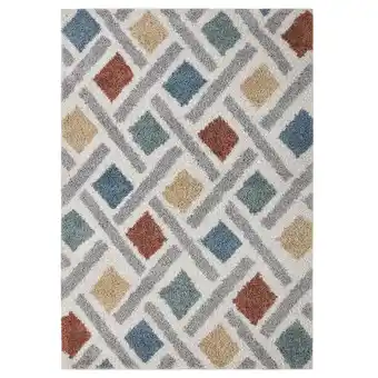 Netto Marken-Discount Moderner Marokkanischer Teppich Mersey Ruby, 100% Polypropylen - 80x150 cm Kadima Design Angebot