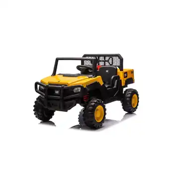 Netto Marken-Discount Chipolino Elektrobuggy CAT UTV Doppelsitzer, Fernbedienung, Hupe, USB-Anschluss gelb Angebot