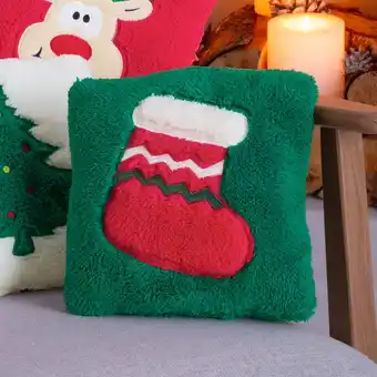NKD Dekokissen mit Weihnachts-Design, ca. 25x25cm Angebot