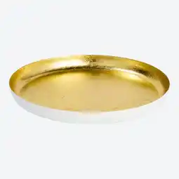 NKD Dekoplatte aus Metall, Ø ca. 26cm Angebot