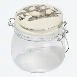 NKD Vorratsglas mit Schneemann-Motiv, ca. 13x11x11,5 cm Angebot