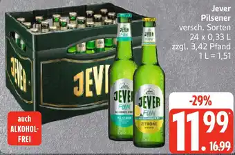 Edeka Jever Pilsener Angebot