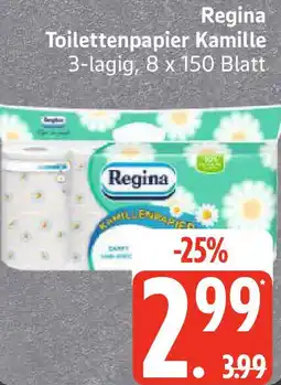 Edeka Regina Toilettenpapier Kamille Angebot