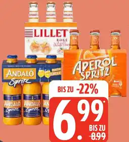 Edeka Aperol, Lillet, Andalö oder Dé Jávu Spritz Angebot