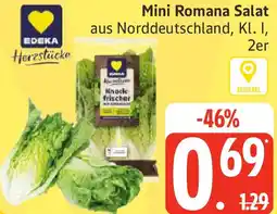 Edeka EDEKA Herzstücke Mini Romana Salat Angebot