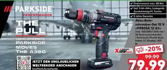 Kaufland PARKSIDE Akku-Bohr- schrauber-Set 12 V PPBSSA 12 A1 Angebot