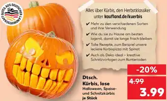 Kaufland Dtsch. Kürbis, lose Angebot