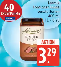 Edeka Lacroix Fond oder Suppe Angebot