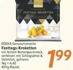 inkoop EDEKA Genussmomente Festtags-Kroketten Angebot