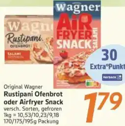 inkoop Original Wagner Rustipani Ofenbrot oder Airfryer Snack Angebot
