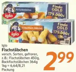 inkoop iglo Fischstäbchen Angebot
