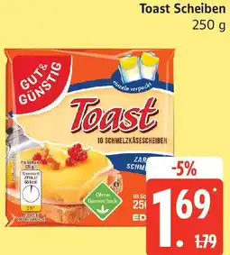 Edeka GUT& GÜNSTIG Toast Scheiben Angebot
