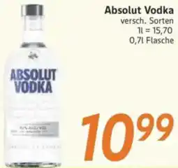 inkoop Absolut Vodka Angebot