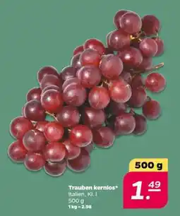 NETTO Trauben kernlos Angebot