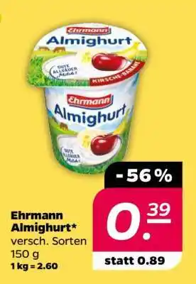 NETTO EHRMANN Almighurt Angebot