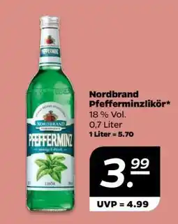 NETTO Nordbrand Pfefferminzlikör Angebot