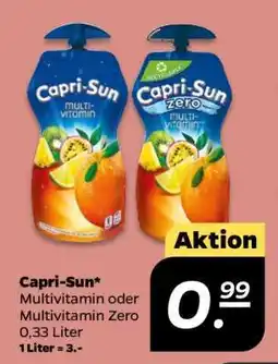 NETTO Capri-Sun Multivitamin oder Multivitamin Zero Angebot