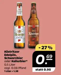 NETTO Köstritzer Edelpils, Schwarzbier oder Kellerbier Angebot
