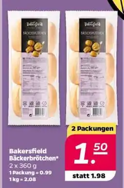NETTO Bakersfield Bäckerbrötchen Angebot