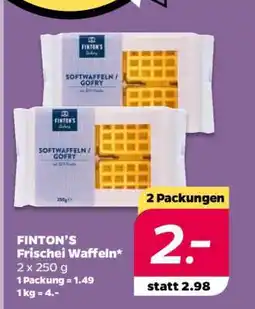NETTO FINTON’S Frischei-Waffeln Angebot