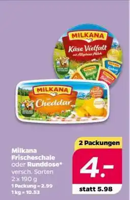 NETTO Milkana Frischeschale oder Runddose Angebot