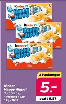 NETTO kinder Happy Hippo Angebot