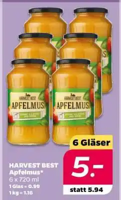 NETTO HARVEST BEST Apfelmus Angebot
