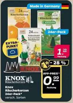 NETTO Knox Räucherkerzen 24er-Pack Angebot