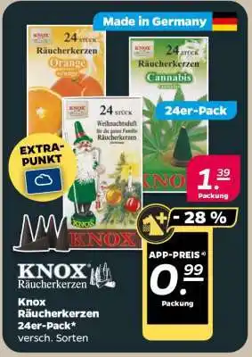 NETTO Knox Räucherkerzen 24er-Pack Angebot