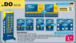 NETTO Varta Batterien Angebot