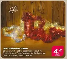 NETTO LED-Lichterkette Flitter Angebot