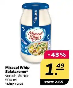 NETTO MIRACEL WHIP Salatcreme Angebot