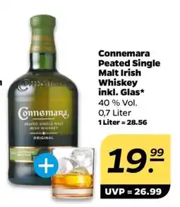 NETTO Connemara Peated Single Malt Irish Whiskey inkl. Glas Angebot
