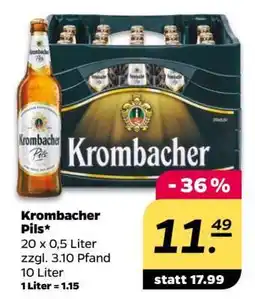 NETTO Krombacher Pils Angebot