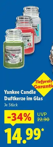 Lidl YANKEE CANDLE Duftkerze im Glas Angebot
