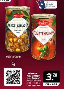NETTO Dreistern XXL Eintopf oder Suppe Angebot